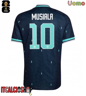 Germania Jamal Musiala #10 Seconda Maglia Mondiali 2026 Manica Corta